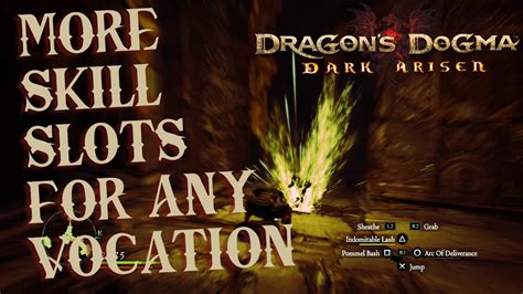 dragon's dogma 2 more skills mod|More Skill Slots for any Vocation (EVEN WARRIORS!.